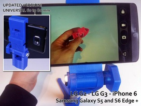 tabletop smartphone camera holder tripod onepod mobile 3d print model - Mito3D