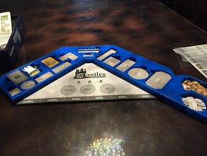castelli mad re ludwig cassetto dei componenti giocattolo gioco accessori da tavolo giochi 3d print model - Mito3D