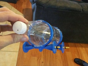 bottle rocket roues sport à l'extérieur amusant les enfants recycler l'eau 3d print model - Mito3D