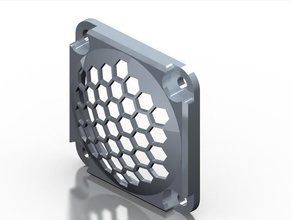 40mm fan kapağı 3d yazıcı aksesuarlar 3d print model - Mito3D