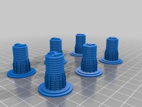 generator objective markers toy game accessories tabletop warhammer 40k 3d print model - Mito3D