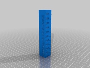 sunhokey pla de calibración temperatura la torre 3d impresión pruebas personalizado 3d print model - Mito3D