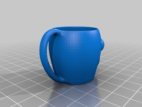 finn cup interactive art 3d print model - Mito3D