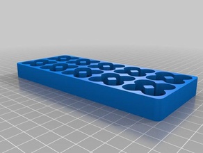 özelleştirilmiş pil tepsi organizasyon 3d print model - Mito3D