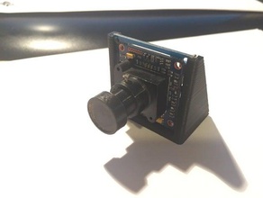 başka bir ccd kamera tutucu rc araç monte edin gerçek mount 3d print model - Mito3D