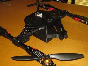 quadcopter 500mm marco de la caja pandora los vehículos 3d print model - Mito3D