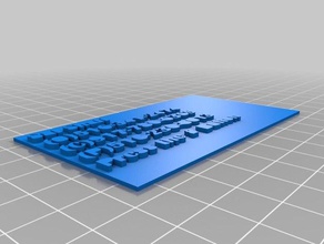 2meine individuelle Visitenkarte office 3d print model - Mito3D