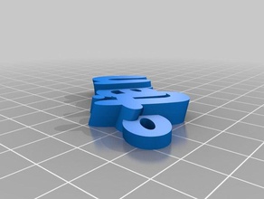 tian llaveros personalizado 3d print model - Mito3D