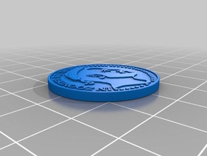 zoonder moeda moedas emblemas chef 3d print model - Mito3D