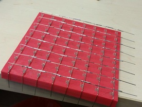 modèle de led cube 8x8x8 bricolage 3d print model - Mito3D