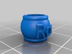 roo bowl jewelry customized 3d print model - Mito3D