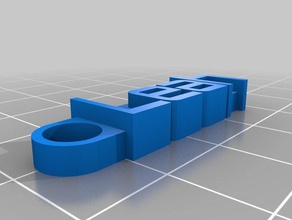 leah organização personalizado 3d print model - Mito3D