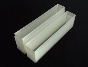 slide box customizable containers customizer 3d print model - Mito3D