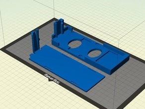 carbon cub cambio rapido della batteria v2 hobby 3d print model - Mito3D