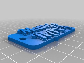 mattys rav4 Schlüsselanhänger angepasst 3d print model - Mito3D