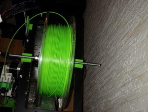 baixo perfil de spool titular prusa i3 logresse 3d a impressora acessórios 3d print model - Mito3D