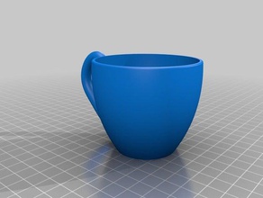espresso cup office 3d print model - Mito3D