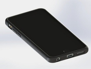 iphone 66s case flexible filament mobile 3d print model - Mito3D