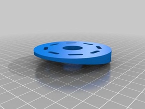 sky bell spacer 8 deg camera 3d print model - Mito3D