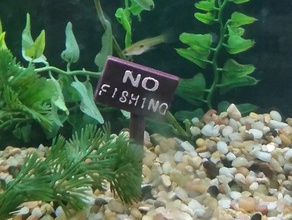 hayır balık evcil hayvan akvaryum 10 da vinci tankı xyz yazıcı 3d print model - Mito3D