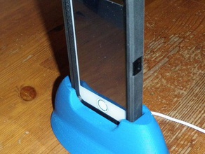 iphone 55s dock utilisez otterbox defender cas mobile 5 3d print model - Mito3D