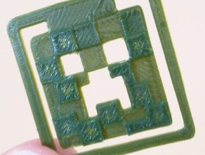 creeper clip clipe de papel criaturas ficha marcadores minecraft 3d print model - Mito3D