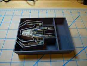 agresseur bin port de marchandises l'organisateur x-wing tmg jouet jeu accessoires brobots ig-88 3d print model - Mito3D