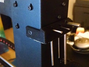 minimalist no-glue allen wrench holder wanhao duplicator i3 3d printer accessories 3d print model - Mito3D