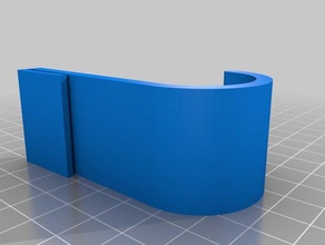 bengala de gancho 2 organização personalizado 3d print model - Mito3D