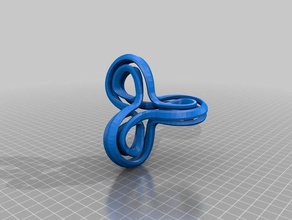 3 asse loop per la matematica art 3axis looping topmod xyz 3d print model - Mito3D