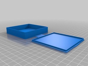 post-it storage containers customized 3d print model - Mito3D