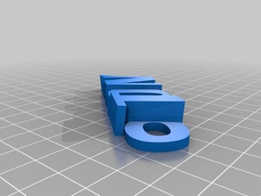 tony keyfob organization customized 3d print model - Mito3D