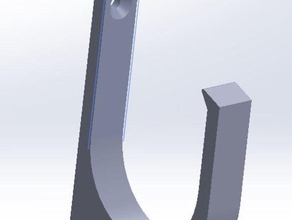 hanging hook diy 3d print model - Mito3D