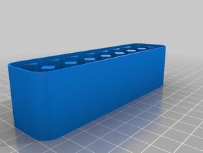 16xaa batterie Fall top Container angepasst 3d print model - Mito3D
