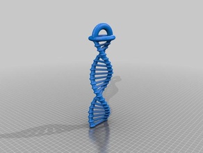 dna rendering mine earring 3d printing 3d print model - Mito3D