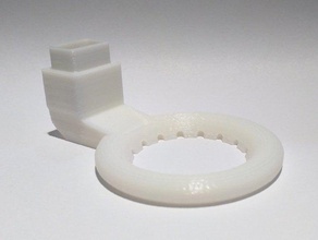 prusa i3 de conduits ventilation aurora a3 imprimante 3d pièces la circulaire extrudeuse buse pursa 3d print model - Mito3D