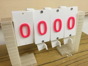 binary counter twos complement math 3d print model - Mito3D