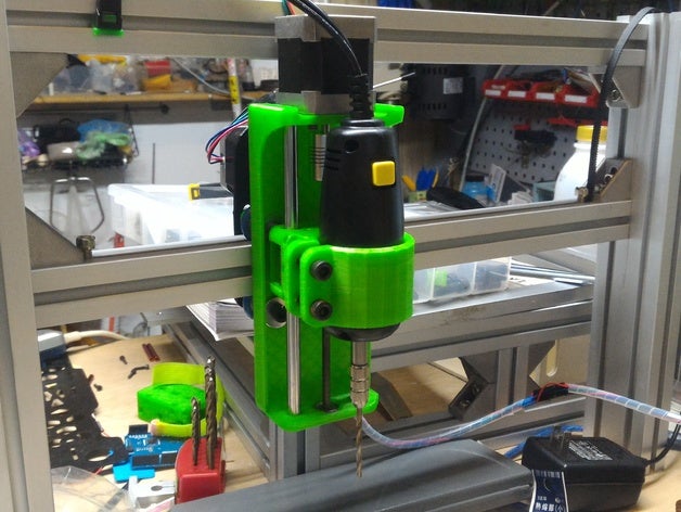 cnc supporto motore fai da te 3D print model - Mito3D