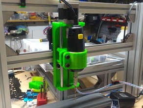 cnc motor holder diy 3d print model - Mito3D