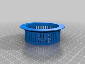 my customized disposable kitchen sink strainer dining 3d print model - Mito3D