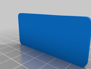box 1 pannel electronics customized 3d print model - Mito3D