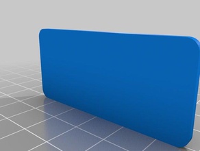 kutu 1 panel metni elektronik özelleştirilmiş 3d print model - Mito3D