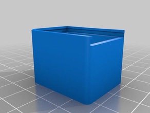 micro-sd card box sliding sd lid tool holders boxes micro case holder 3d print model - Mito3D