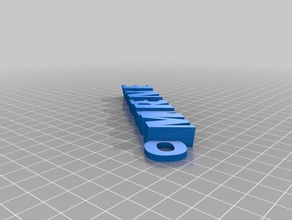 marenke keyfob organization customized 3d print model - Mito3D