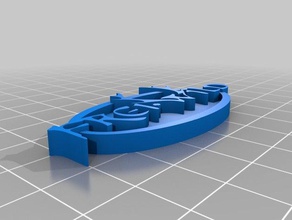 freiwild schl&uumlsselanh&aumlnger portachiavi i segni loghi 3d print model - Mito3D