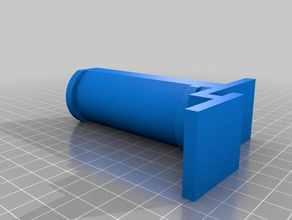 replicator 2 hatchbox filament holder 3d printer accessories customized 3d print model - Mito3D