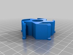 mi personalizados cubo del carrete adapter16x52 a la izquierda 3d de impresora partes 3d print model - Mito3D