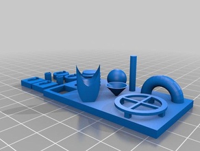calibration nightmare 3d printing tests printer test print 3d print model - Mito3D