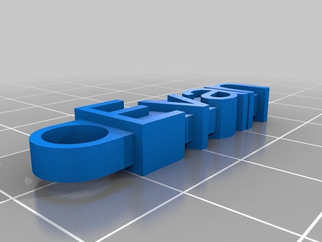 evan de l'organisation personnalisé 3D print model - Mito3D