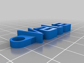 vala organização personalizado 3d print model - Mito3D